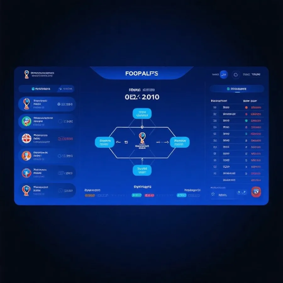 世界杯赛程积分数据面板