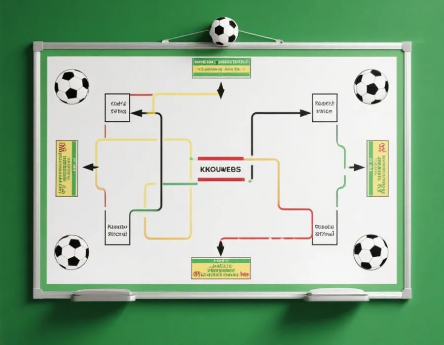 世界杯淘汰赛路径可视化